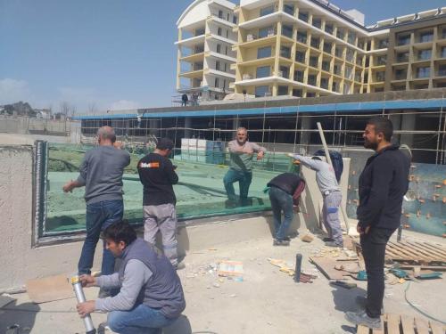 Antalya Manavgat Otel Cam Havuz